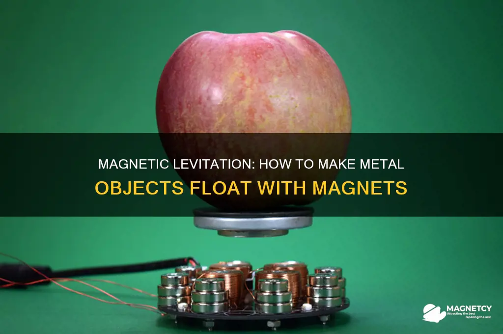 how to make a metal object float using magnets