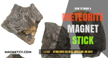 Crafting Cosmic Connections: How to Make a Meteorite Magnet Stick