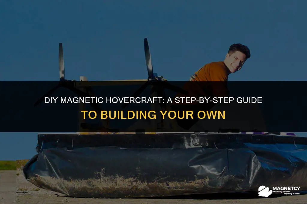 how to make a model magnetic hover craft