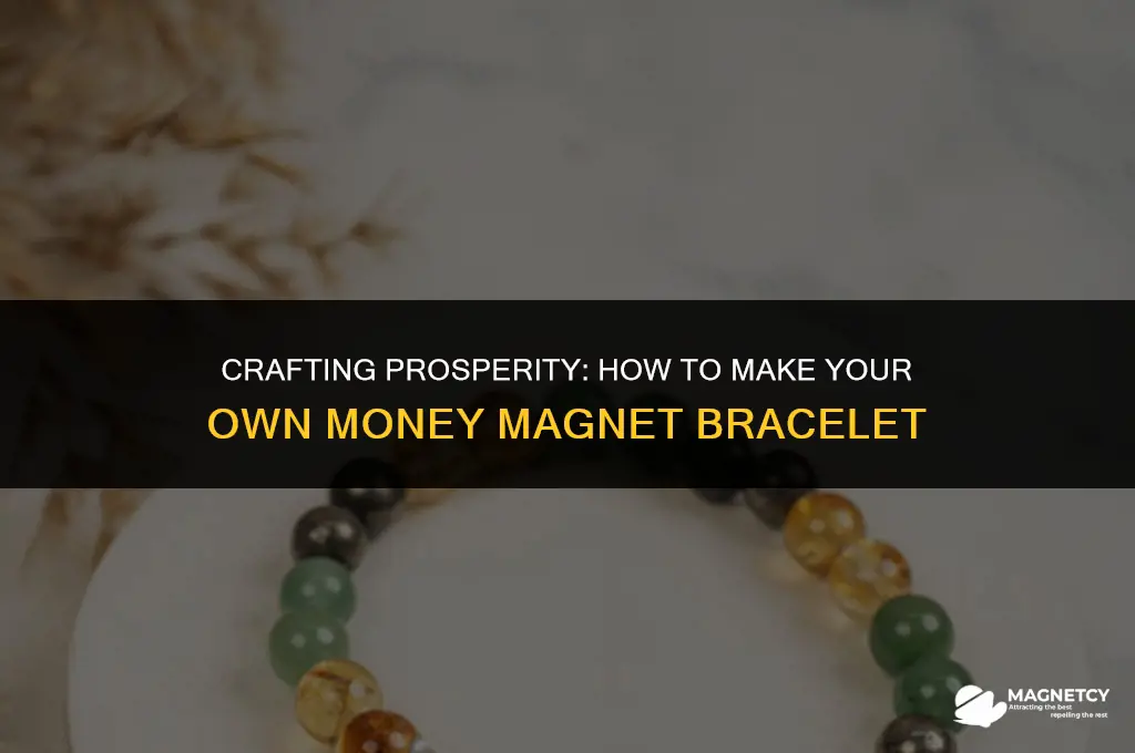 how to make a money magnet bracelet