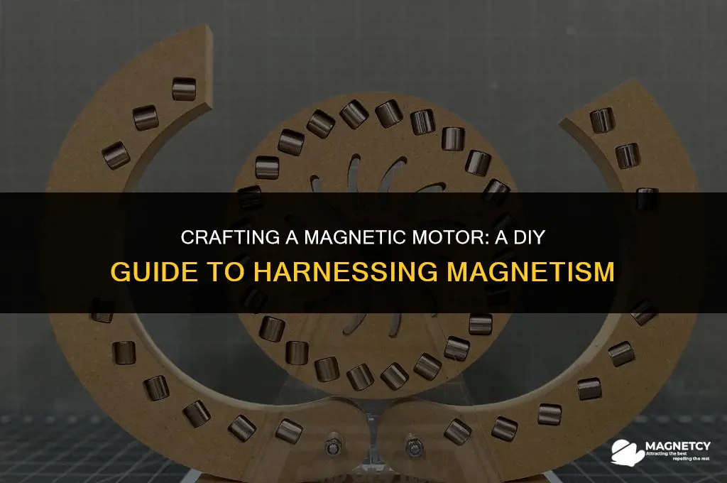 how to make a motor out of magnets