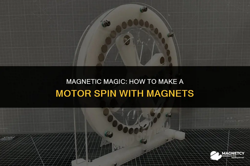 how to make a motor spin with magnets