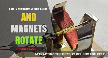 DIY Electric Motor: Powering Rotation with Batteries and Magnets