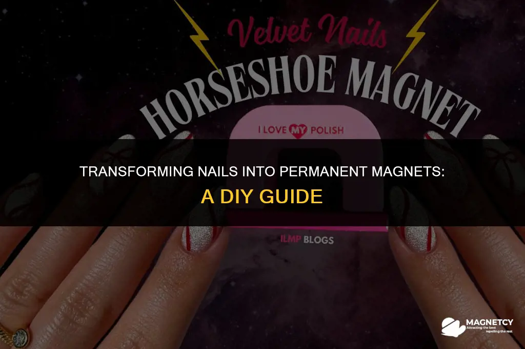 how to make a nail a permanent magnet