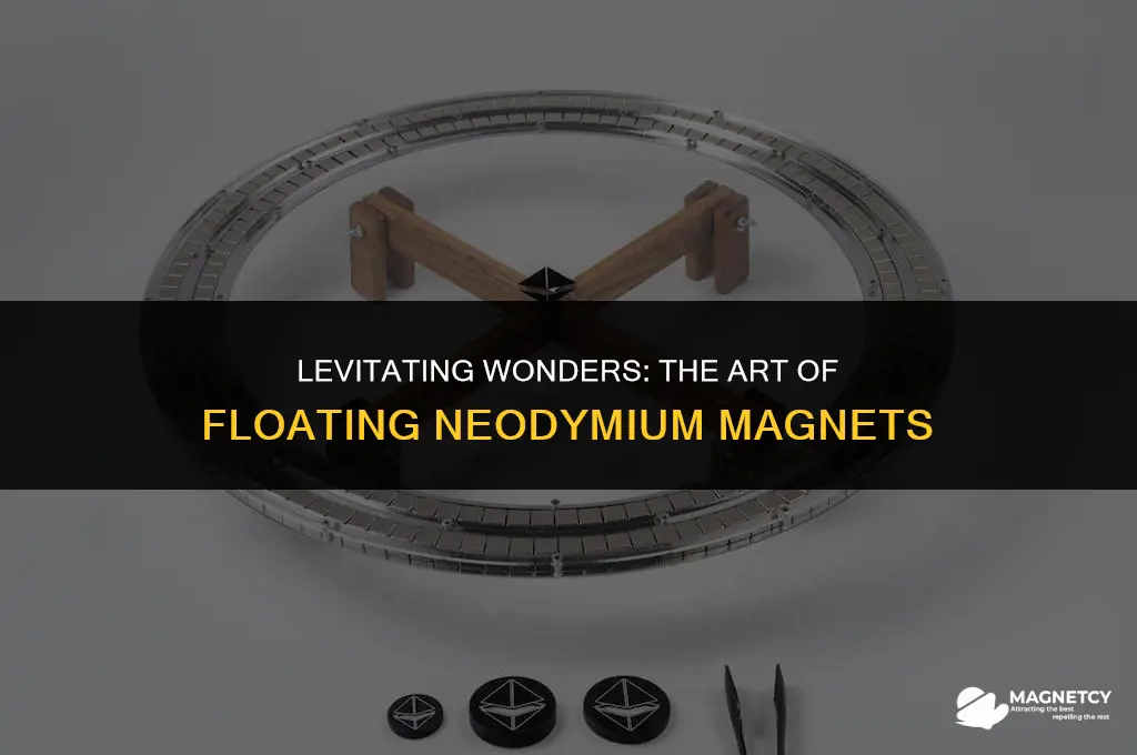 how to make a neodymium magnet levitate
