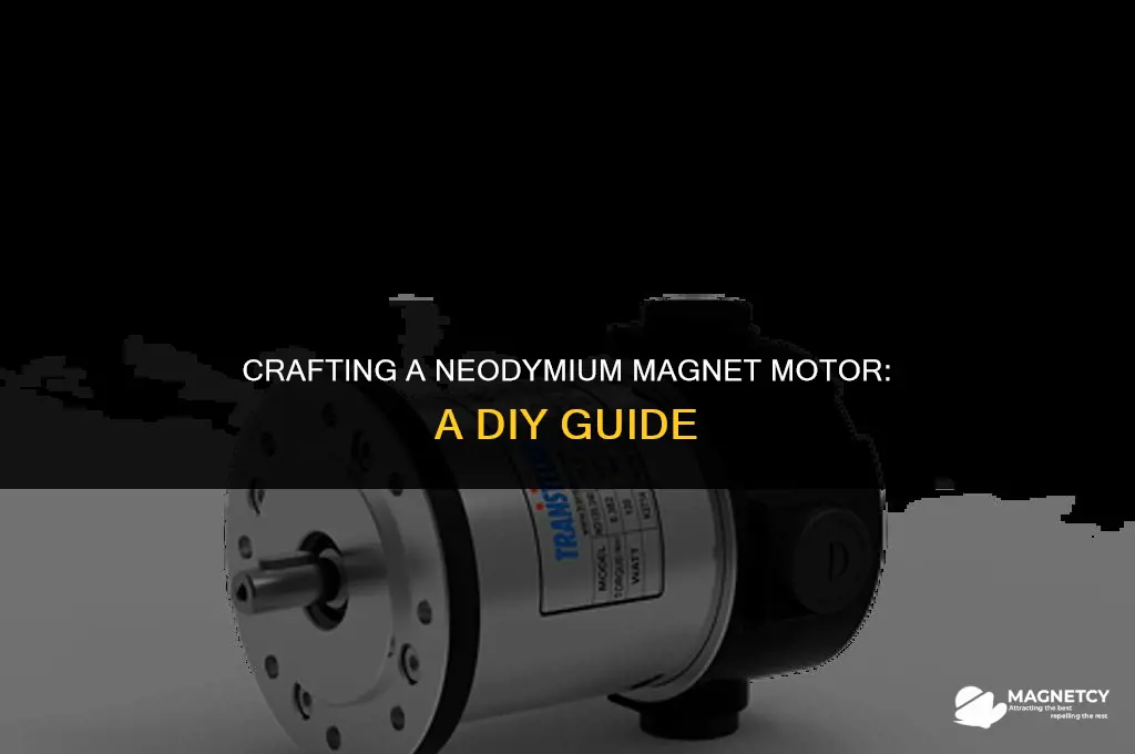 how to make a neodymium magnet motor