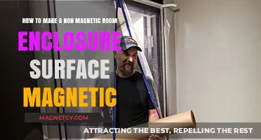 Transforming Non-Magnetic Surfaces: A Guide to Creating Magnetic Room Enclosures