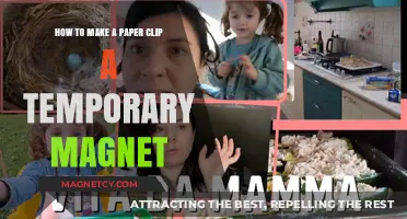 Crafting a Temporary Magnet from a Paper Clip: A Simple Guide