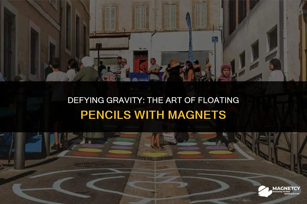 how to make a pencil float with magnets
