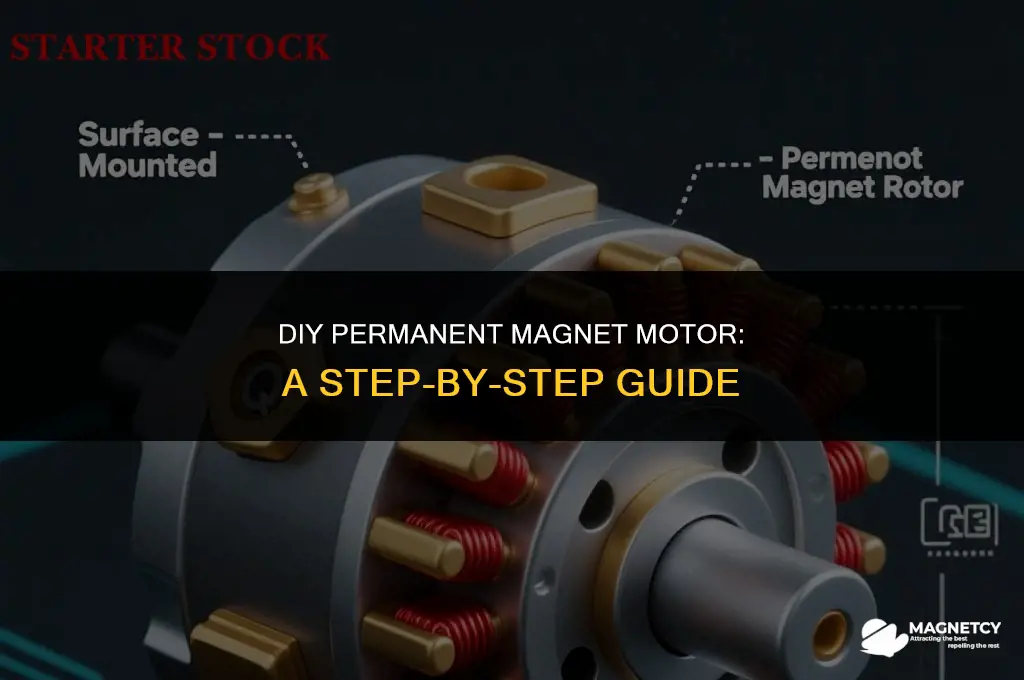 how to make a permanent magnet motor at home