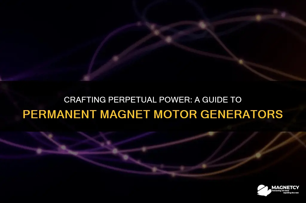 how to make a permanent magnet motor generator