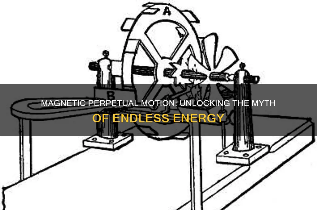 how to make a perpetual motion machine using magnets