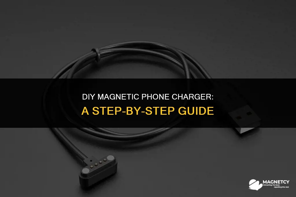 how to make a phone charger with magnets