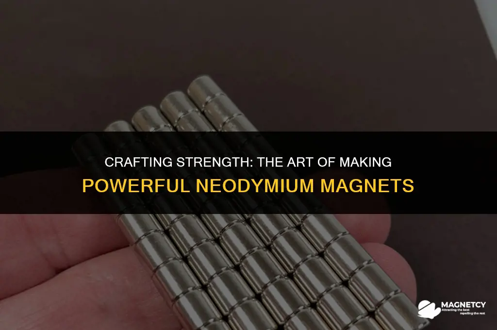 how to make a powerful neodymium magnet