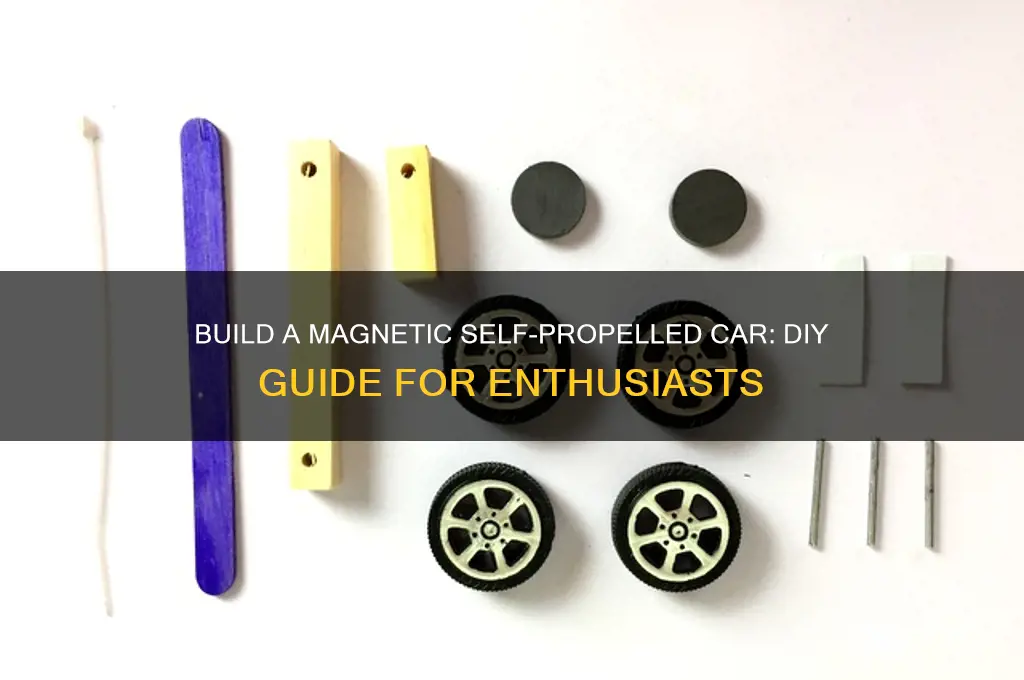 how to make a self propelled car using magnets