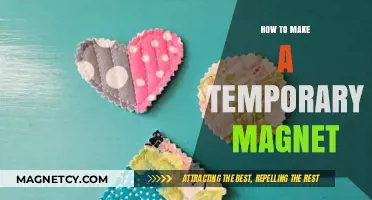 Crafting Temporary Magnets: A Simple DIY Guide