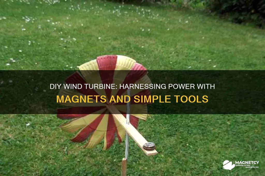 how to make a wind turbine using magnets