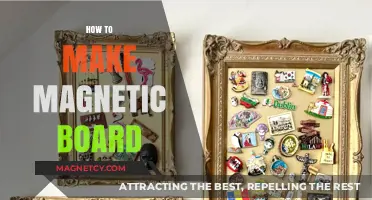 Crafting Creativity: DIY Magnetic Board for Endless Inspiration