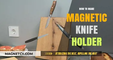 DIY Magnetic Knife Holder: A Simple and Practical Kitchen Upgrade
