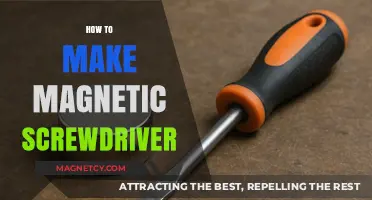 Crafting a Magnetic Screwdriver: A DIY Guide for Handy Folks