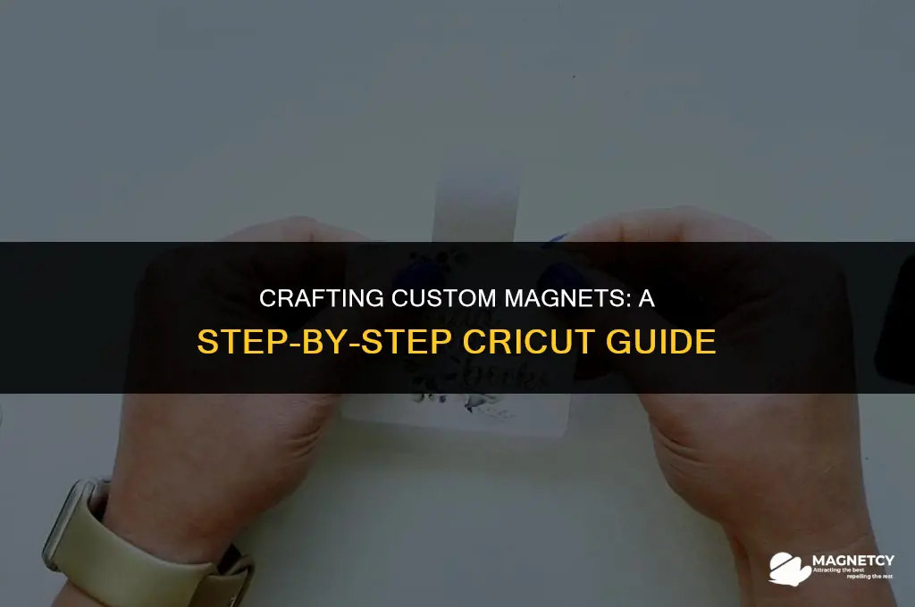 how to make magnets with cricut