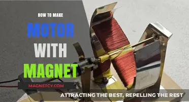 Crafting a Simple Electric Motor with Magnets: A DIY Guide