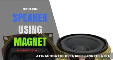 DIY Speaker Crafting: Build Your Own Magnet-Powered Audio Device