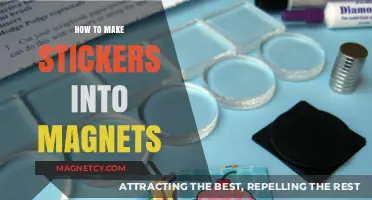 Transform Your Stickers into Magnets: A Simple DIY Guide