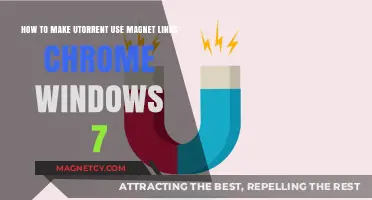 Using Magnet Links in uTorrent on Chrome with Windows 7