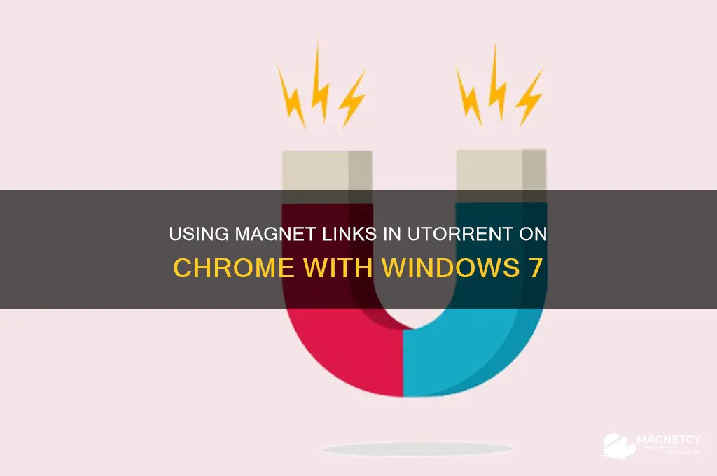 how to make utorrent use magnet links chrome windows 7