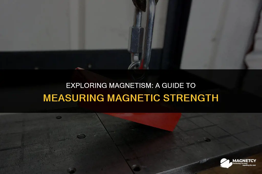 how to measure the strength of a magnet
