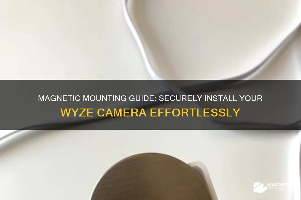 how to mount wyze camera using magnet