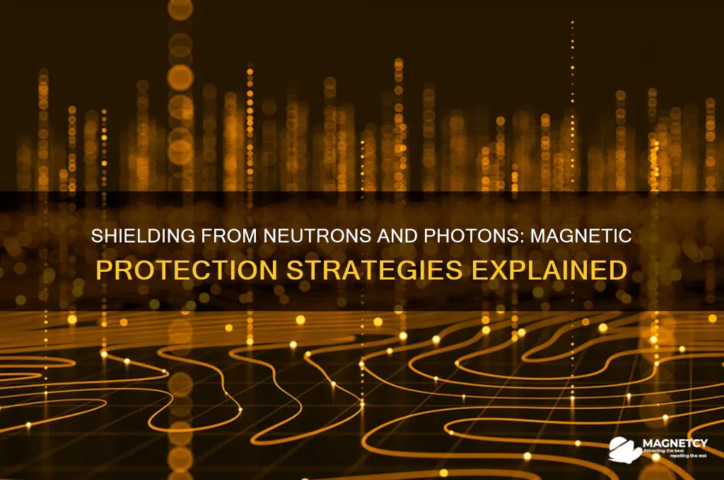 how to protect from neutrons photons use magnets