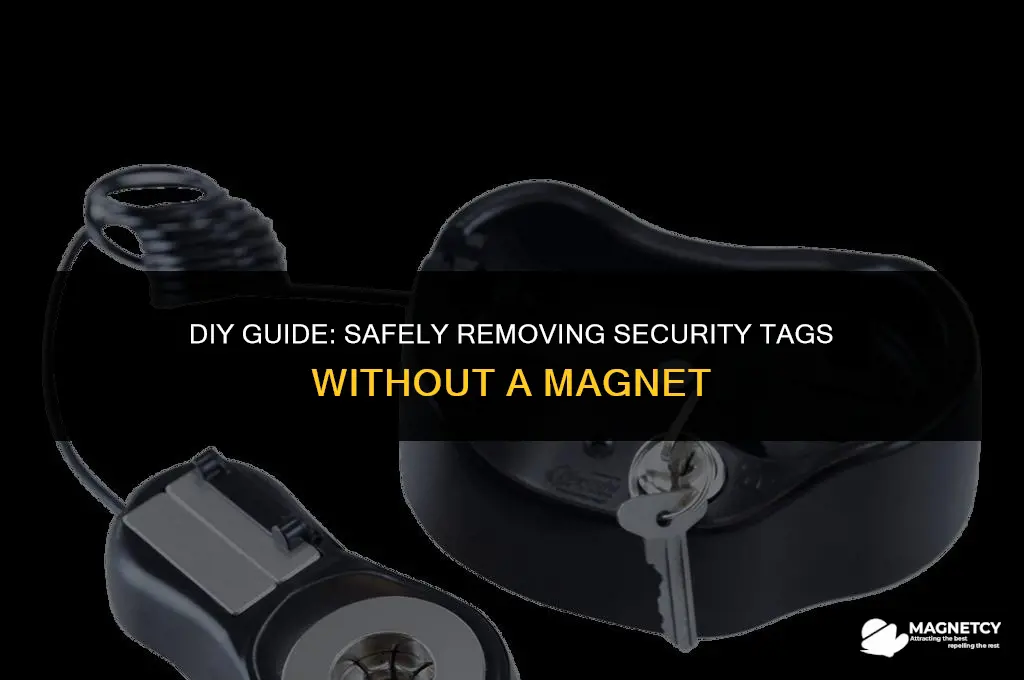 how to remove a security tag without a magnet