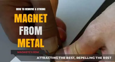 Safely Detaching Strong Magnets from Metal Surfaces: A Practical Guide
