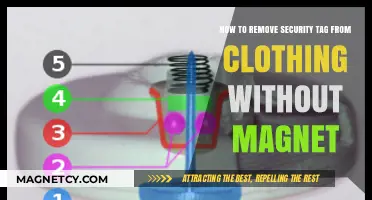 Removing Security Tags from Clothing: A Magnet-Free Guide