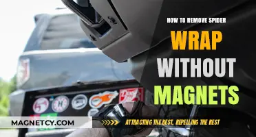 Unraveling the Web: A Guide to Magnet-Free Spider Wrap Removal