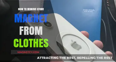 Effortlessly Remove Store Magnets from Clothes: A Simple Guide