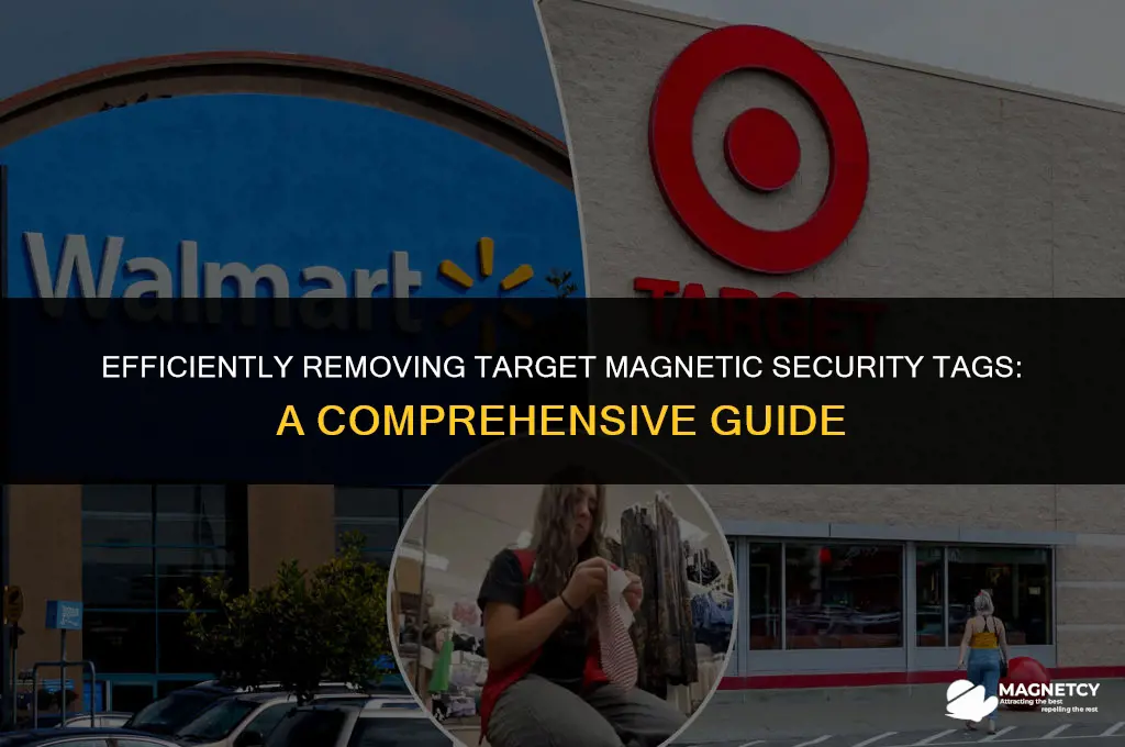 how to remove target magnetic security tag