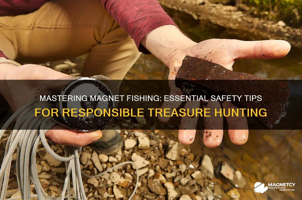 how to safely use fishing magnets