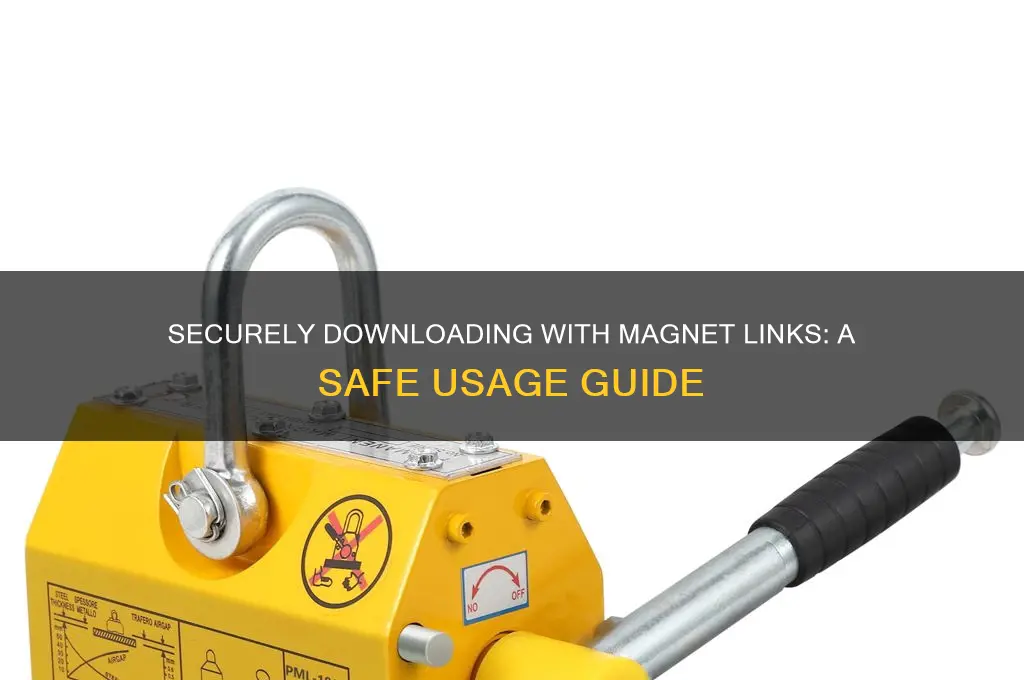 how to safely use magnet links