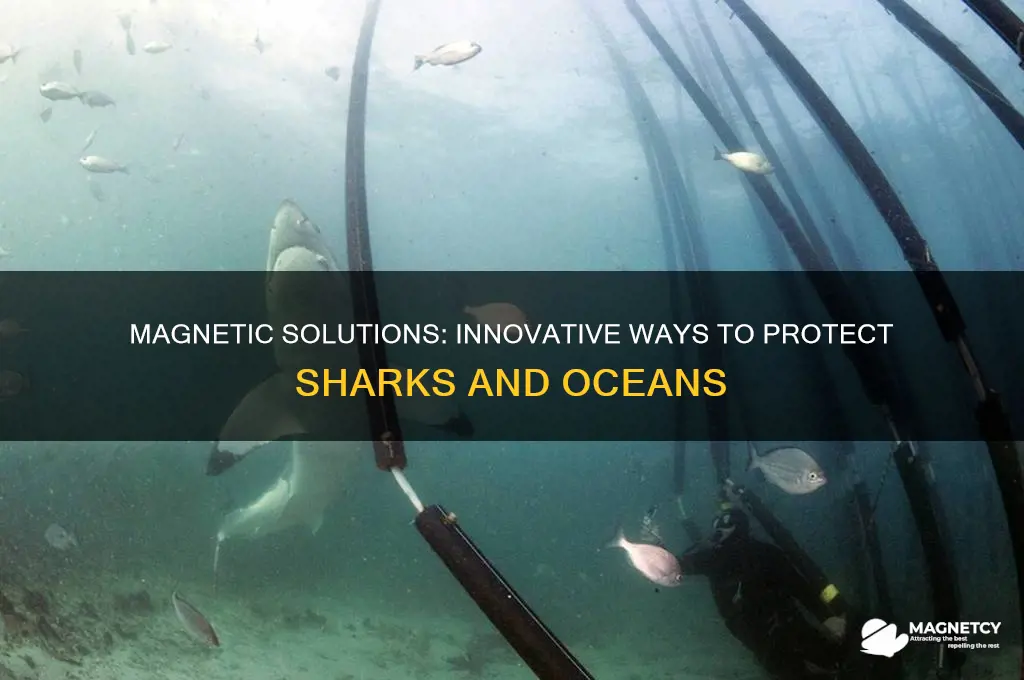 how to save shark using magnets
