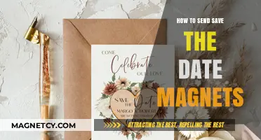 Announcing Your Big Day: Creative Ways to Send Save the Date Magnets