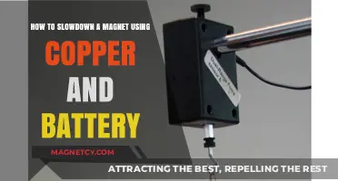 Slowing Magnets: Copper and Battery Techniques for Magnetic Deceleration