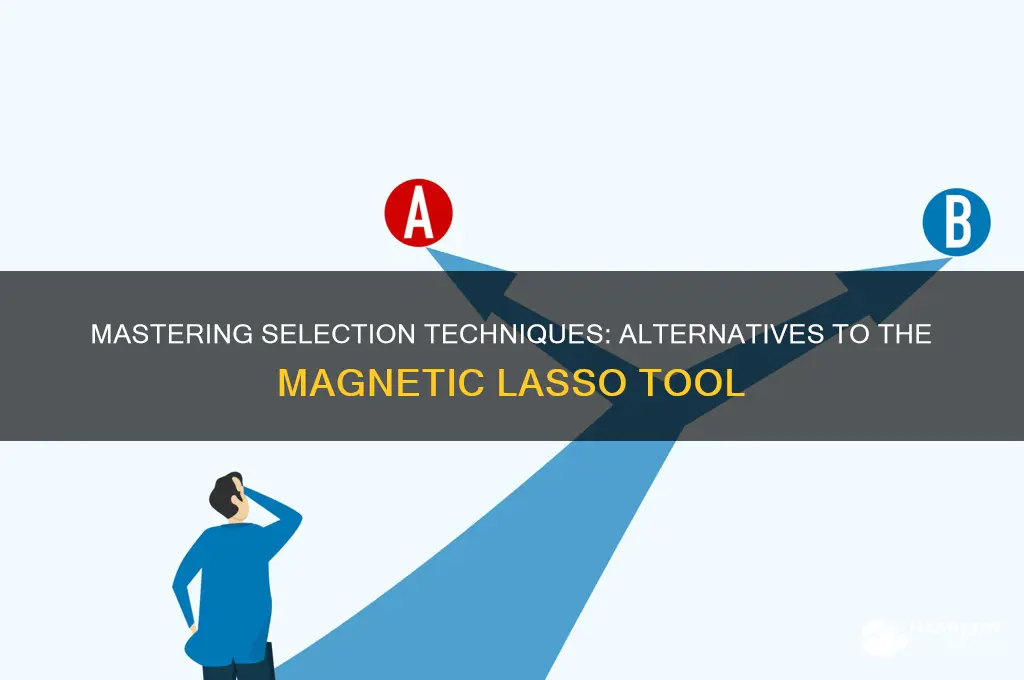 how to stop using the magnetic lasso tool