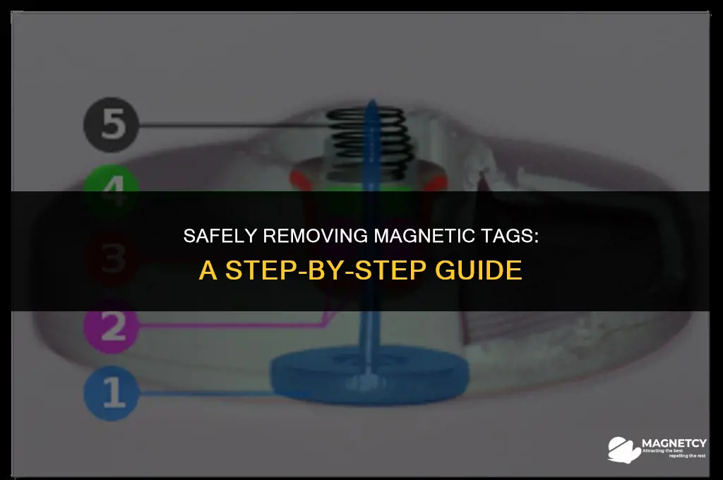 how to take a magnetic tag off
