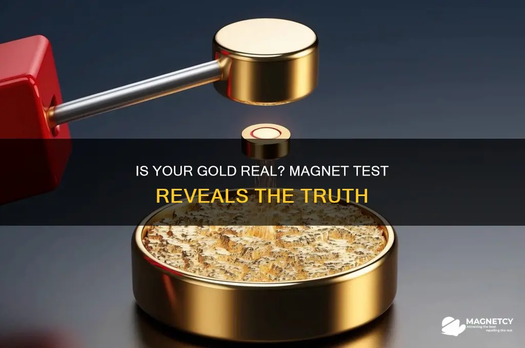 how to tell if gold is real using a magnet