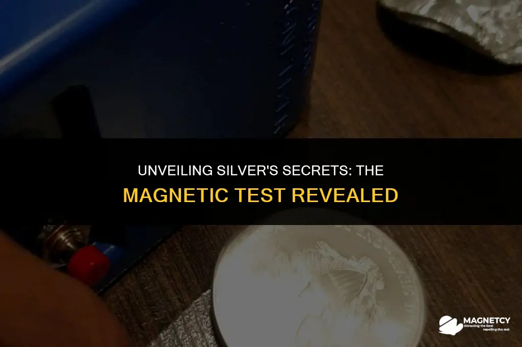 how to test silver with a magnet