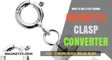 Effortless Jewelry Upgrades: Mastering the Flat Round Magnetic Clasp Converter