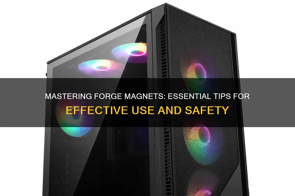 how to use a forge magnet
